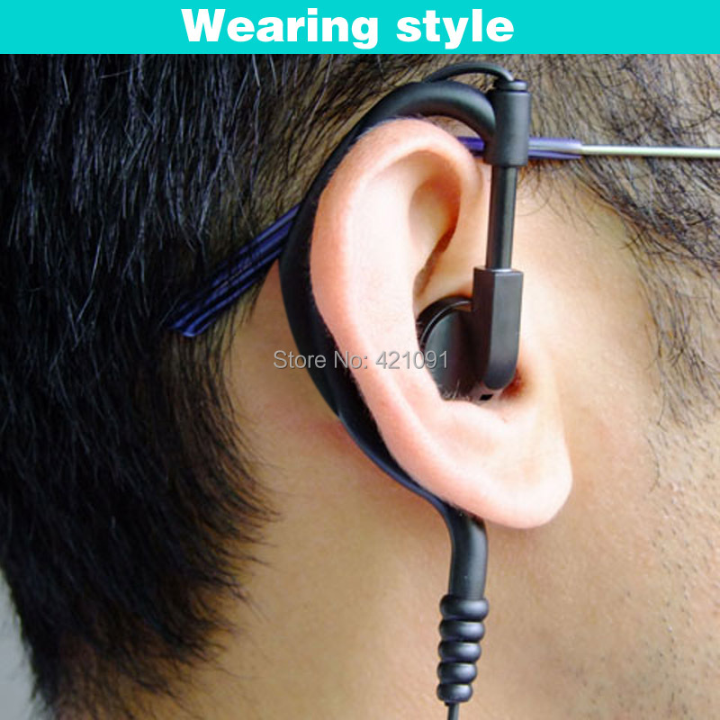 PTT イヤホンヘッドセットマイク HYT Hytera TC-500 TC-518 TC-580 TC-446S TC-600 TC-610 TC-620 TC-618 TC-700 トランシーバーイヤホン用