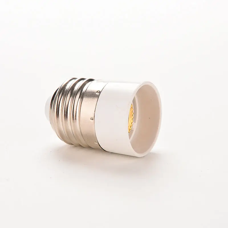 5 unids/lote E27 a E14 portalámparas convertidor enchufe conversión bombilla tipo Base adaptador portalámparas convertidores ignífugos
