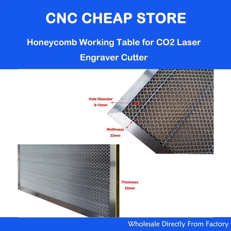 K40 Series Laser Honeycomb Working Table 300*200mm/350*250mm/400*300mm Customizable Size For Co2 DIY Laser Equipment Part