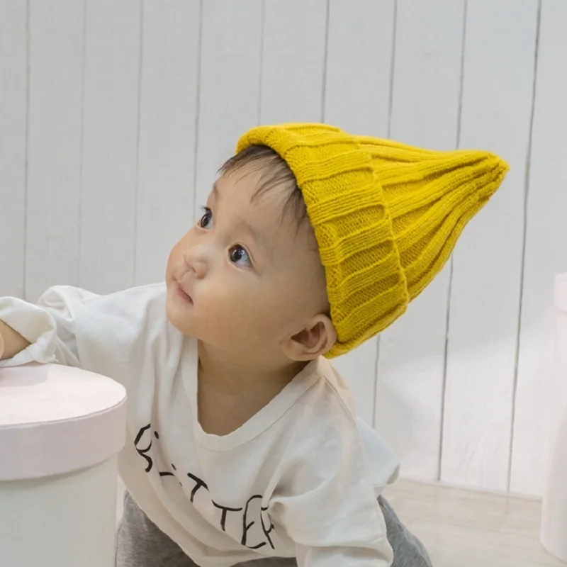 11 Màu Thu Đông Áo Croptop Nón Cho Bé Gái Bé Trai Mũ Trẻ Em Bò Trẻ Sơ Sinh Nón Mới Trẻ Em Bé Yêu Con Nắp KF996