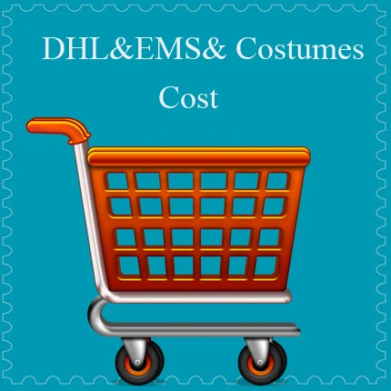 Costo de envío de DHL y EMS/Costos de disfraces