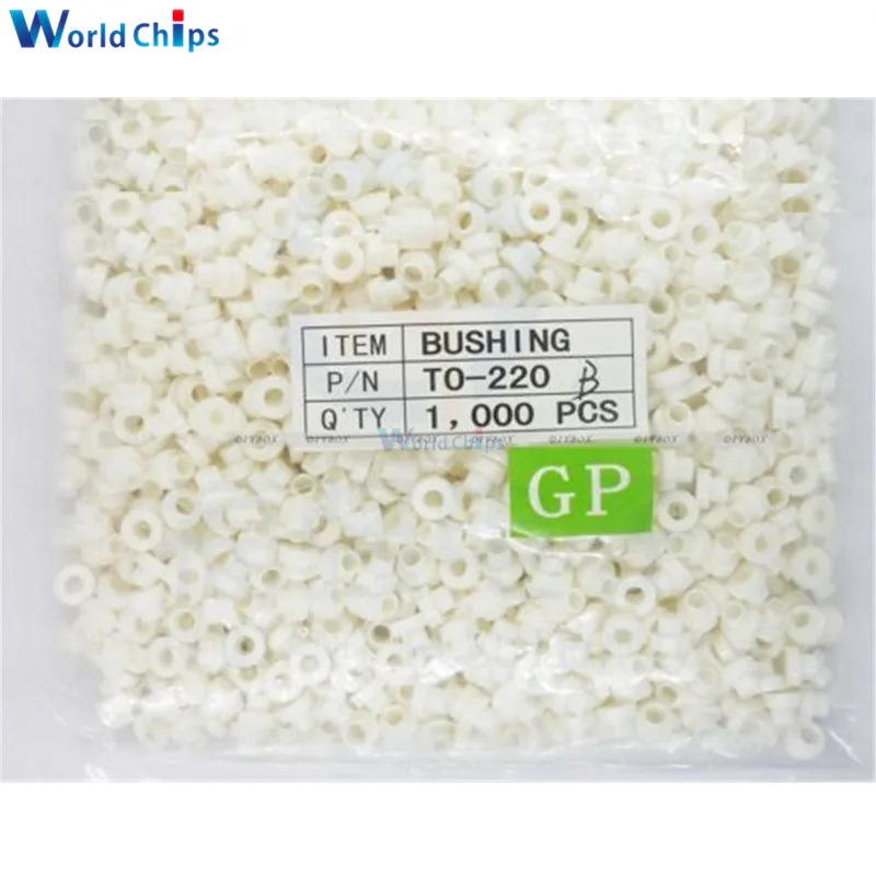100PCS Isolierende Tabletten Isolierbuchse Transistor Pads Kreis TO-220