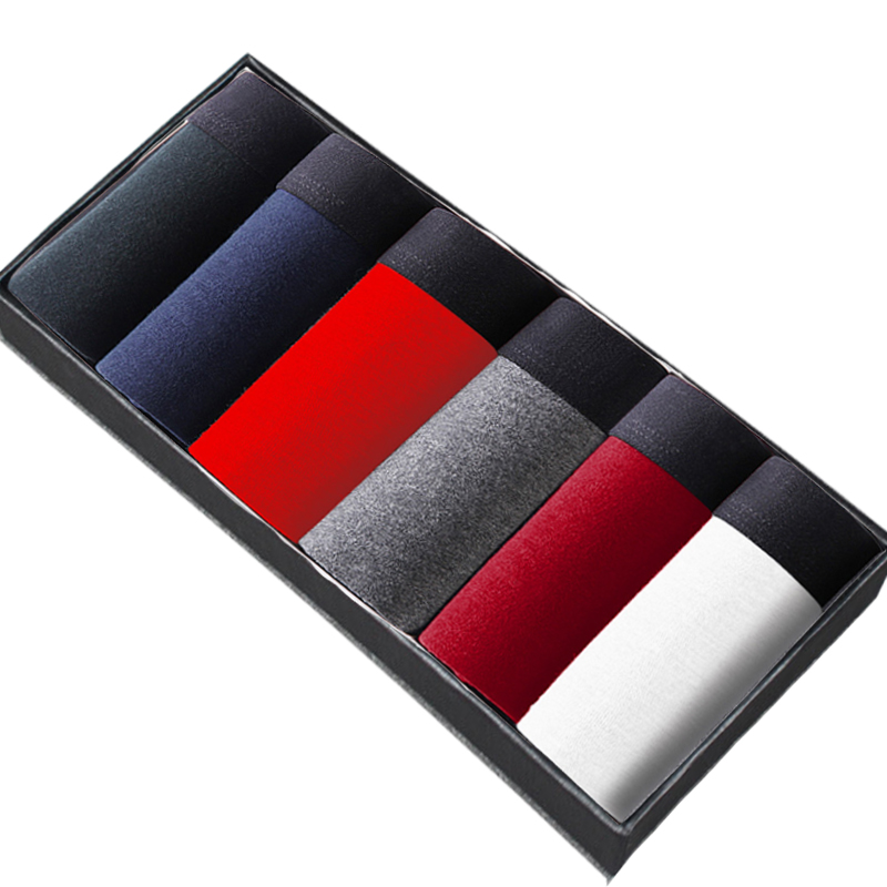 ผ้าฝ้ายผู้ชายชุดชั้นในนักมวยกางเกงขาสั้นกางเกงชายเซ็กซี่ชุดชั้นในกางเกงชาย U-นูนการออกแบบ