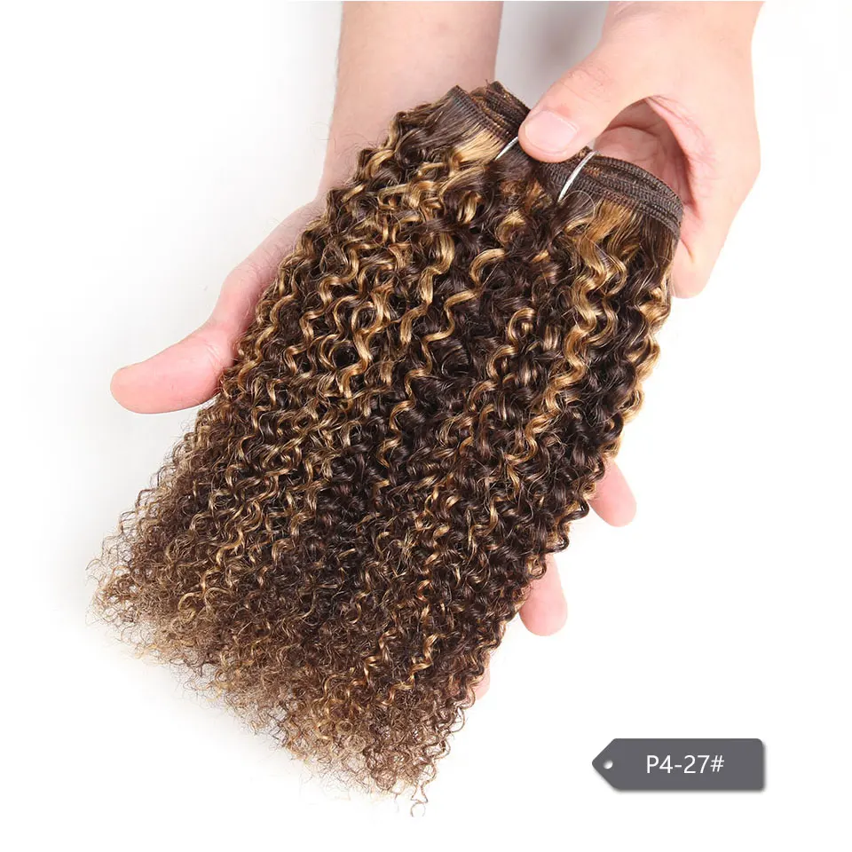 レミーナチュラルモンゴルアフロカーリーウィーブ,シェーディング,# p4/27 # f4/30 # p4/30,ヘアエクステンション,1ピース,プロモーション