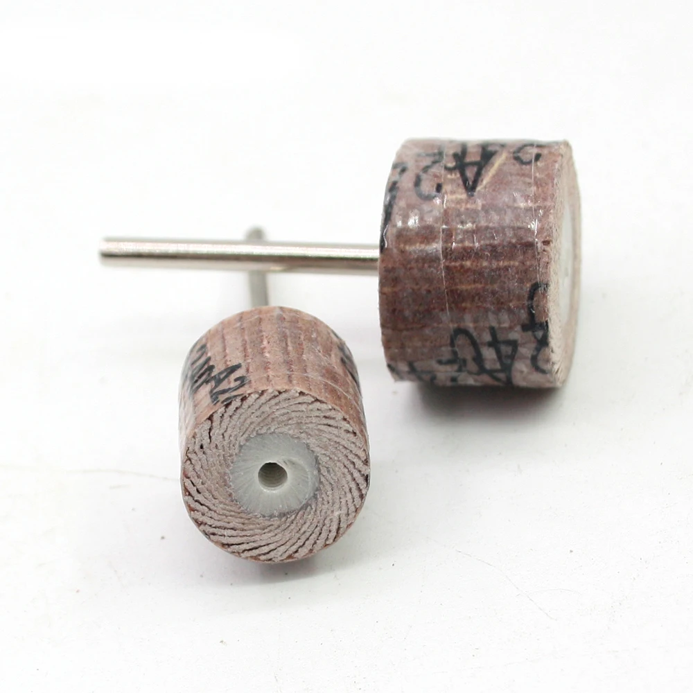 24pcs Flap Wheels SandPaper Polishing Bits Grinding Head for Rotary Dremel Tools Abrasive for Woodworking Removing Rust and Burr