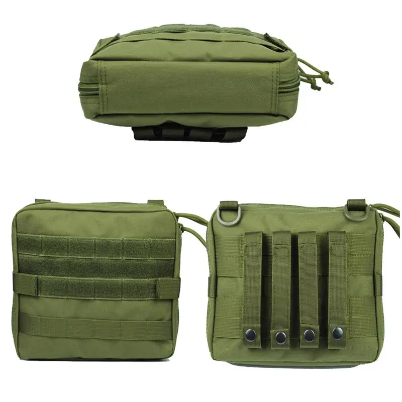 Kit de herramientas, bolsa táctica, mochila MOLLE, bolsa para deportes al aire libre, bolsa de nailon 1000D impermeable multifunción, bolsa para Kit de herramientas médicas