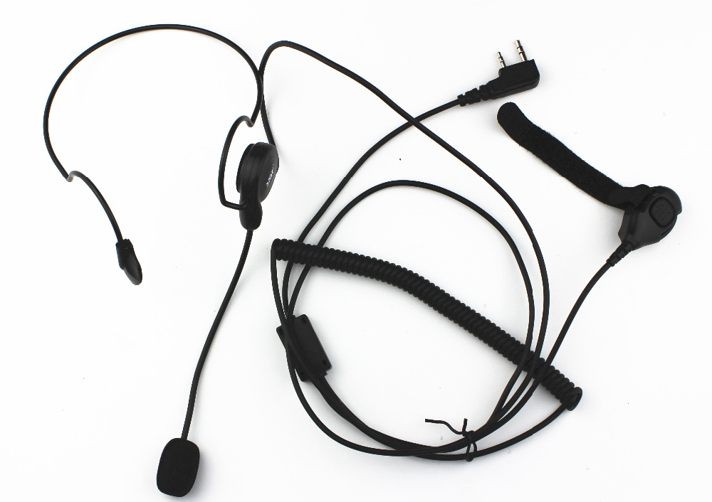 イヤホンマイクフィンガー PTT ヘッドセットケンウッド BAOFENG UV-5R BF-888s HYT PUXING Retevis H777 TYT アマチュア無線トランシーバー用