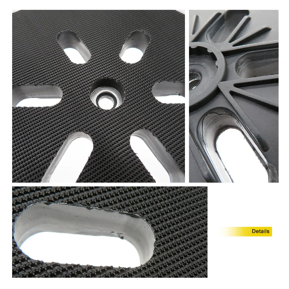 6 Inch 6 Hole Hook & Loop Sanding Pad Backing Plate for for BOSCH Sander GEX 150 GEX 150 AC GEX 150 Turbo Grinding Machine