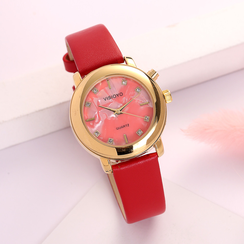 French Talking Watch with Alarm Function for Ladies, Speaking Date and Time