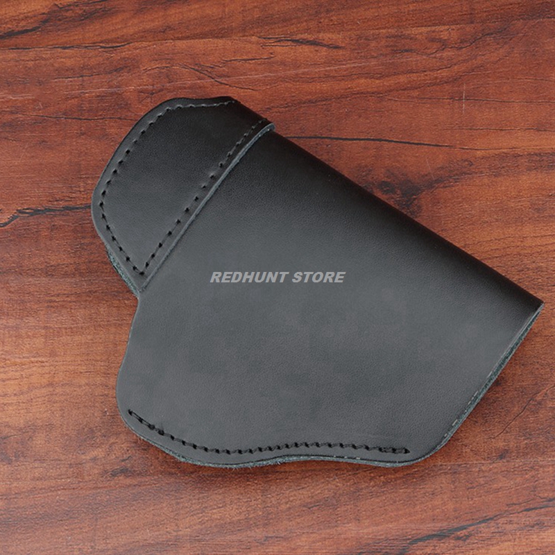 Left Tactical Leather Holster for Concealed Carry Airsoft IWB Gun Holsters for Glock 17 19 43/ Sig P365/ PX4 M9 9mm for Hunting