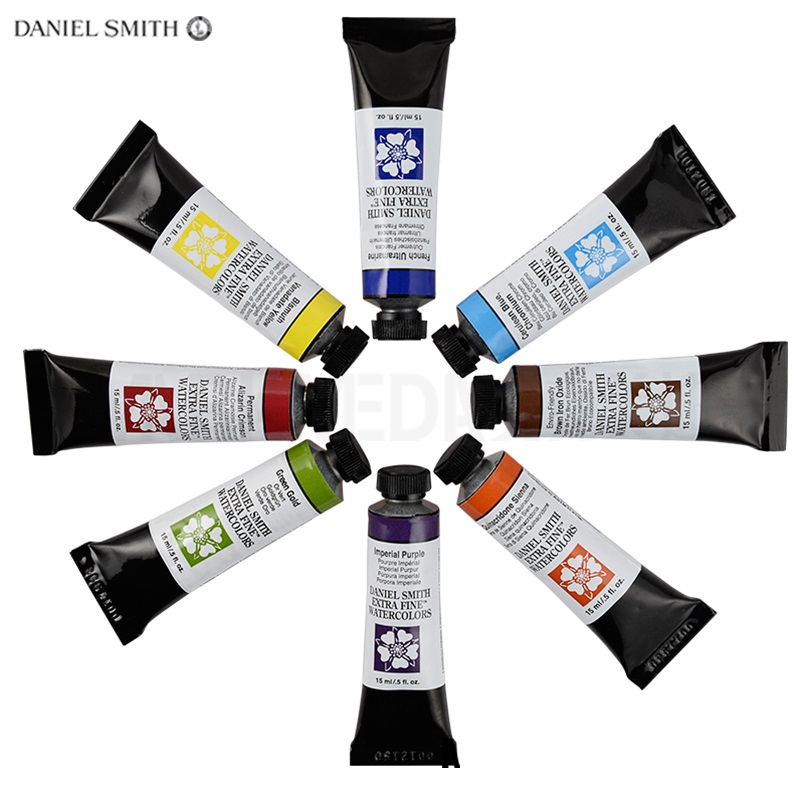 Người Mỹ Gốc Daniel Smith Khoáng Tự Nhiên Sơn Màu Nước Nghệ Sĩ Acuarelas15ml Nghệ Thuật Tiếp Liệu