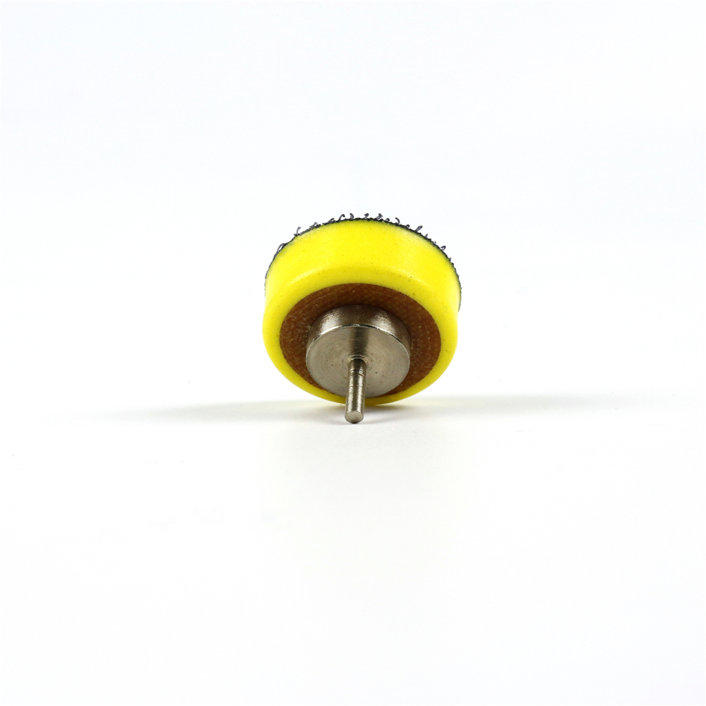 2 Stück 1 Zoll 25 mm Back-up-Schleifpad 2,35 mm Schaft oder M6-Gewinde 3 mm Schaft für Klett-Schleifscheiben für Dremel-Zubehör