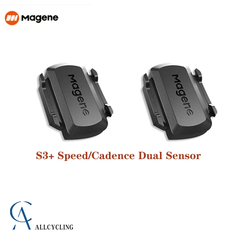 Magene s3 + sensor de cadência de velocidade ant + bluetooth-compatível speedmeter sensor duplo para garmin igpsport xoss bryton computador
