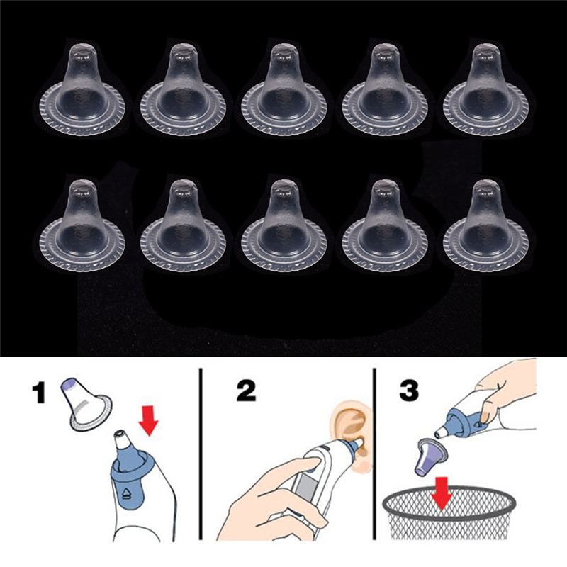 20 Chiếc Tai Bịt Tai Cho Braun Thermoscan Thay Thế Bộ Lọc Vỏ Bọc Đầu Đo Tai Bịt Tai Orejeras