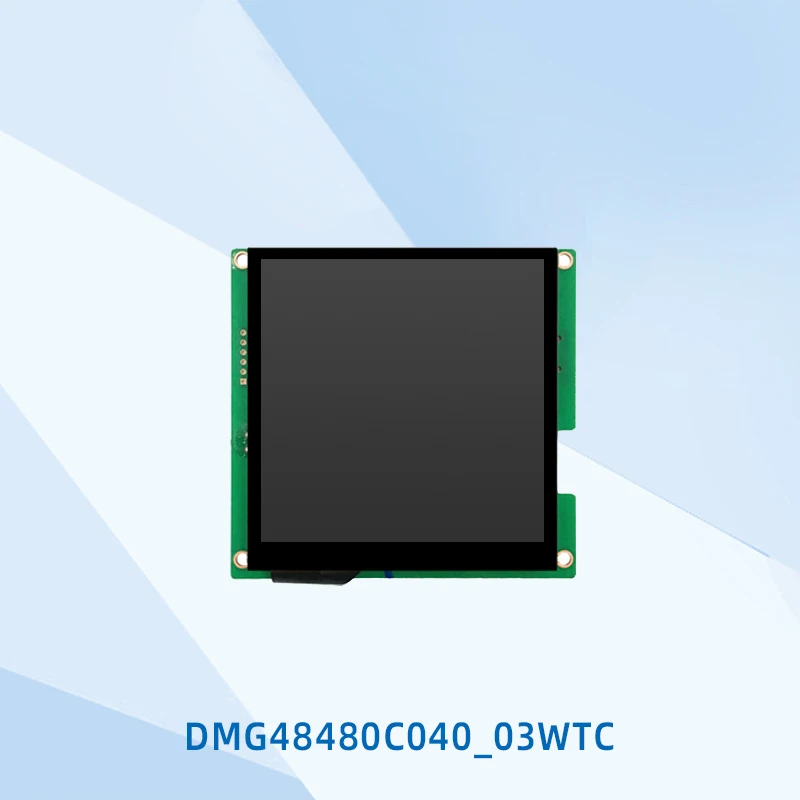 DWIN 4,0 "IPS 480X480 квадратный модуль емкостной сенсорной панели, TFT LCD, UART LCM HMI интеллектуальный дисплей, управление для Arduino