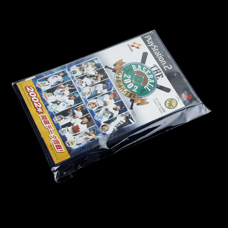 100 Chiếc PS2 CD Game Ốp Lưng Có Thể Thu Hồi Lại Được Tay Nhựa OPP Túi Hướng Dẫn Tập Sách Tay Cho Sony PS2 Hướng Dẫn Sử Dụng