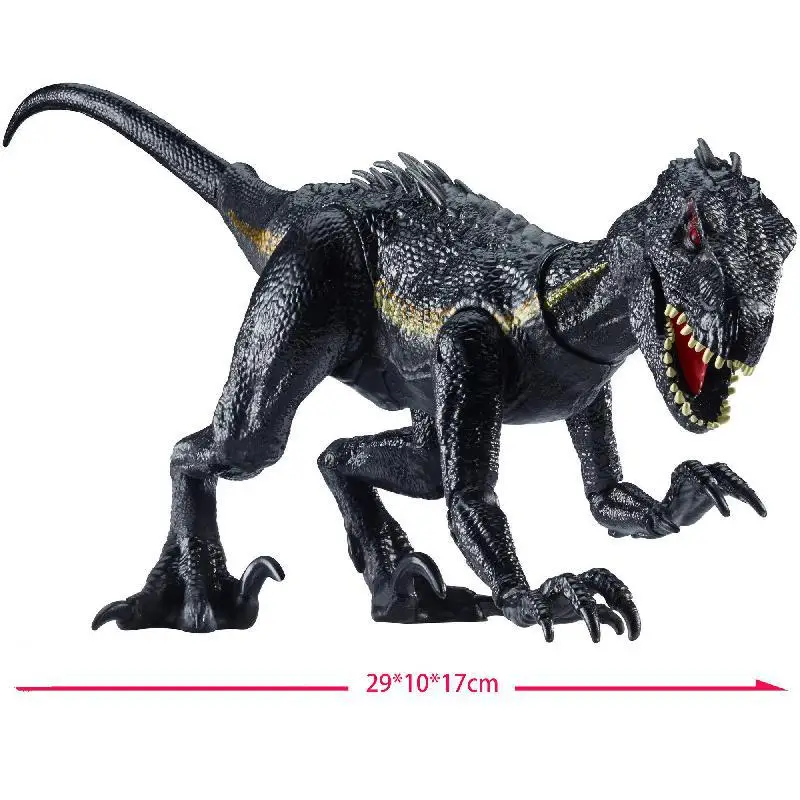 リアルな Indoraptor ジュラシックワールドアクションフィギュア調整可能な恐竜のおもちゃ少年映画恐竜モデルのおもちゃ子供のギフト