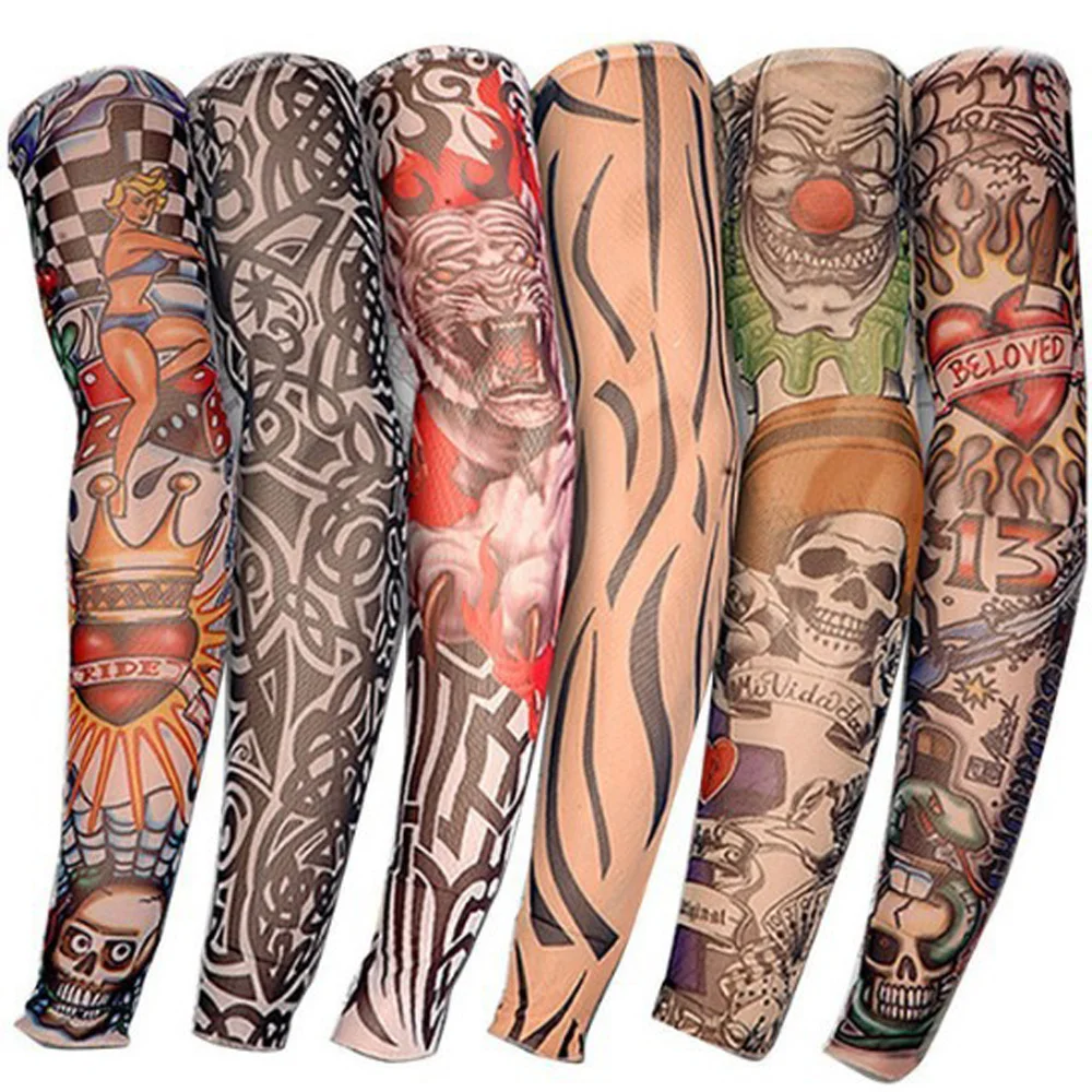 Cánh Tay Ấm Unisex Thoáng UV Bảo Vệ Ngoài Trời Tạm Thời Giả Chạy Cánh Tay Nữ Tay Da Proteive Nylon Ống Tay Áo Chống Vớ