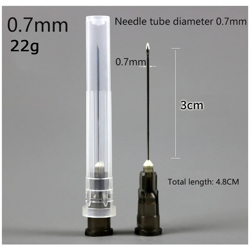 25pcs Tip Needle Transparent Syringe Glue Tool Clear Cap