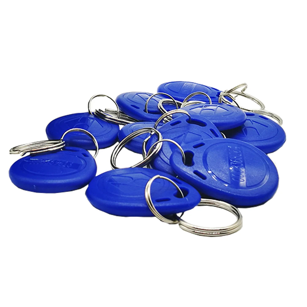 10PCS อ่านเท่านั้น TK4100 Proximity 125Khz RFID Keyfobs Card Access Control Key Chain การ์ด