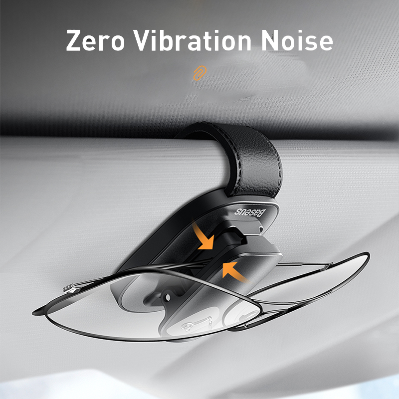 Baseus 車の眼鏡ホルダーメガネ収納クリップアウディ Bmw 自動車インテリア整理アクセサリー車のサングラスホルダー