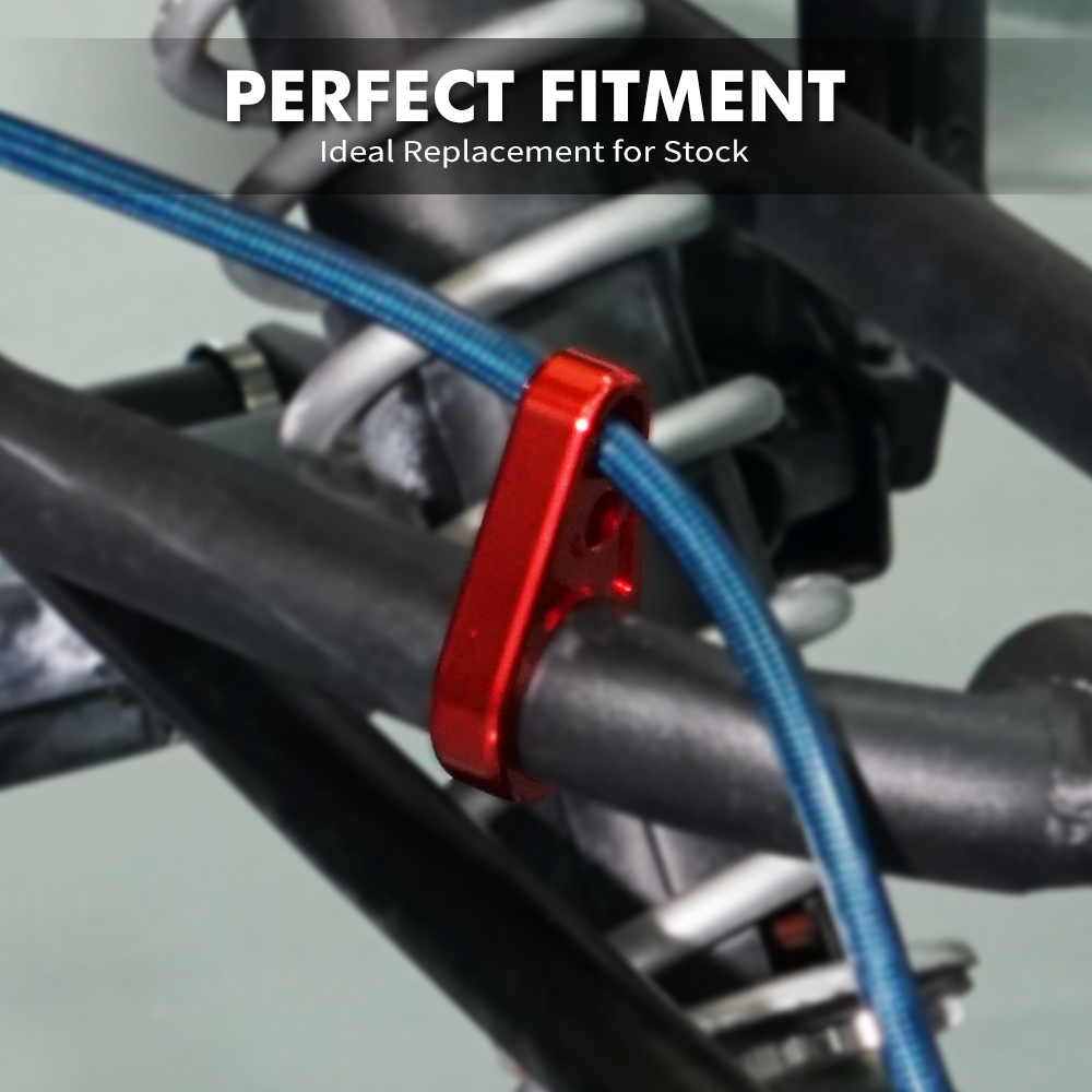 2 Chiếc Một Cánh Tay Dây Phanh Kẹp ATV Dành Cho Xe Yamaha Raptor 700 Raptor 700R 2015-2021 Chiến Binh Grizzly 350 YFZ450 Polaris Thể Thao RZR