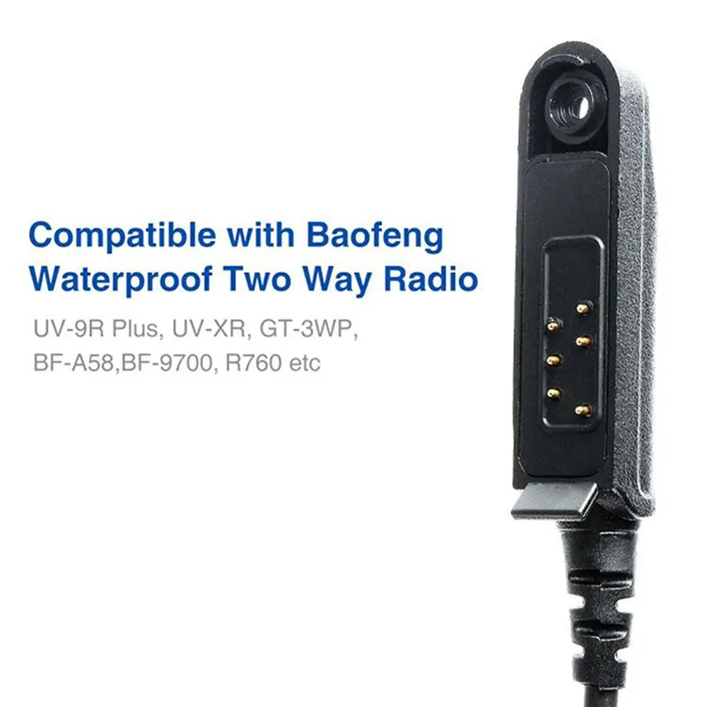 Baofeng UV-9R Plus 9R Pro Водонепроницаемый плечевой динамик микрофон для Baofeng UV-XR PLUS/Pro UV-9R BF9700 рация