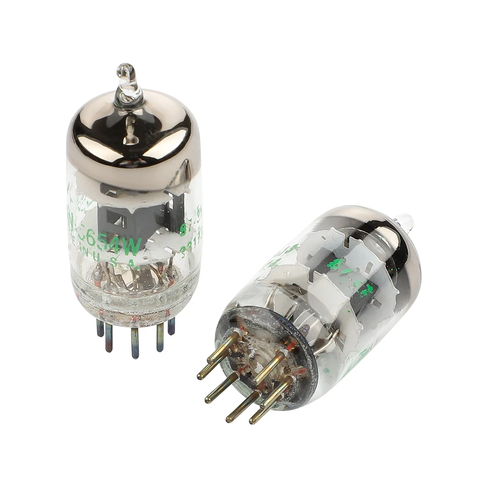AIYIMA 2 Chiếc GE 5654W GE5654 Ống Chân Không Van Hút Chân Không Điện Tử Ống Nâng Cấp Cho 6J1 6m1 6AK5 6J1P EF95 ghép Nối Bộ Khuếch Đại Âm Thanh