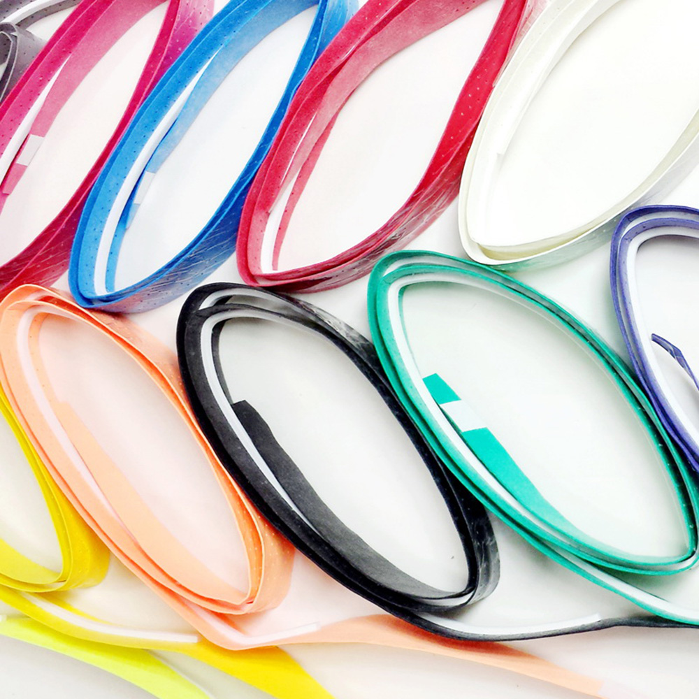 FANGCAN 3PCS Anti SLIP TENNIS Overgrip แบดมินตันสควอชแร็กเก็ตเทป PU Over Grip สําหรับพาเดลไม้เทนนิสชายหาดตกปลา Rod