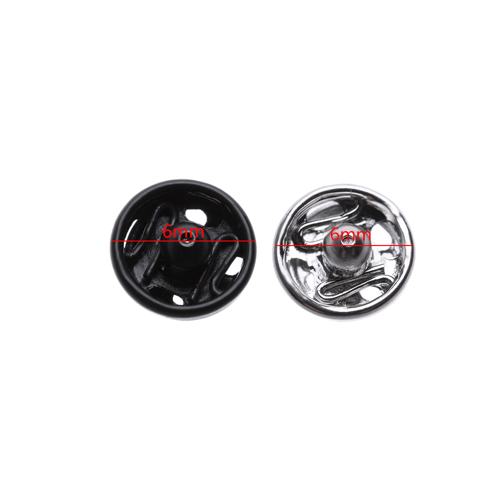 10/24Pcs Mini Taste Schnalle für 1/6 Puppe DIY Puppe Kleidung Metall Schnalle Unsichtbare Snap Handgemachte Puppe kleidung Nähen Zubehör