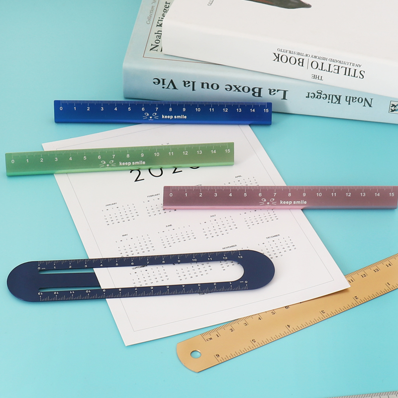 TUTU Edelstahl Metall Lineal Metric Regel Präzision Doppelseitige Mess Werkzeug 15cm Großhandel H0105