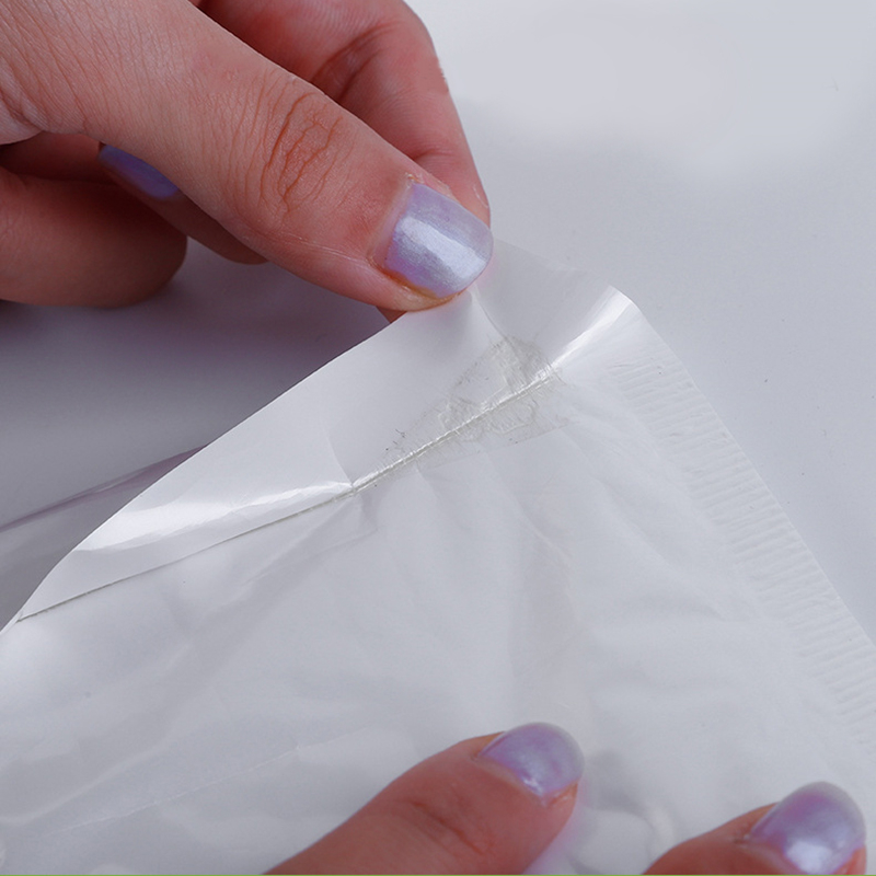 10 Chiếc Bong Bóng Túi Xách Bao Thư Trắng Bong Bóng PolyMailer Tự Cói Gửi Thư Túi Đệm Bao Thư Cho Tạp Chí Lót Mailer