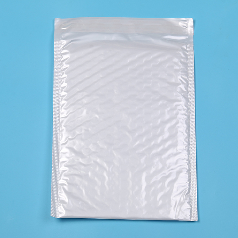 10 Buah Plastik Putih Busa Tas Amplop Mailer Empuk Pengiriman Amplop dengan Gelembung Tas Surat Hadiah Bungkus Tas Kemasan 11*11Cm