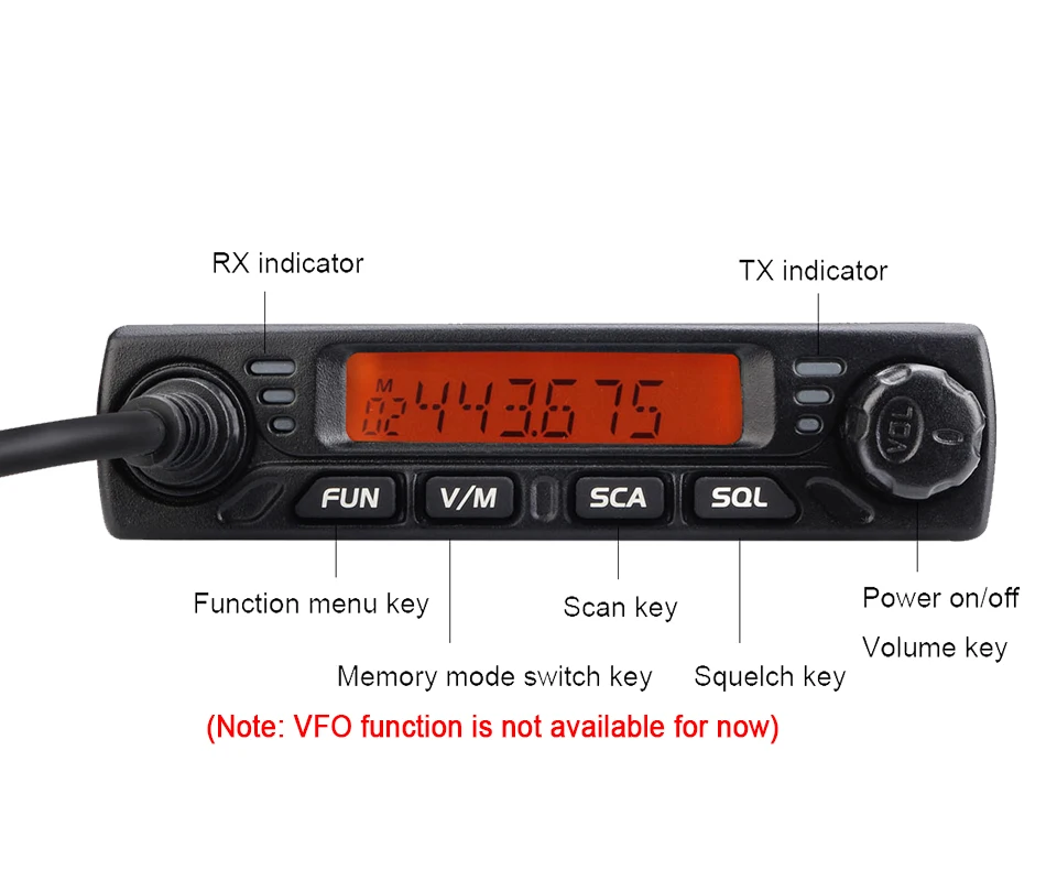 Auto Walkie Talkie Radiosender RETEVIS RT98 VHF (oder UHF) 15W Auto Mobilfunk Auto Zwei-Wege-Radio Amateurfunk Transceiver Truckers
