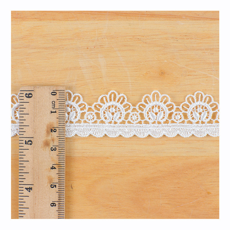 Malha oca Bordados Tecidos Flor, Casamento Lolita Roupas Infantis, Roupa Interior Acessórios de Costura, DIY, 5 Jardas