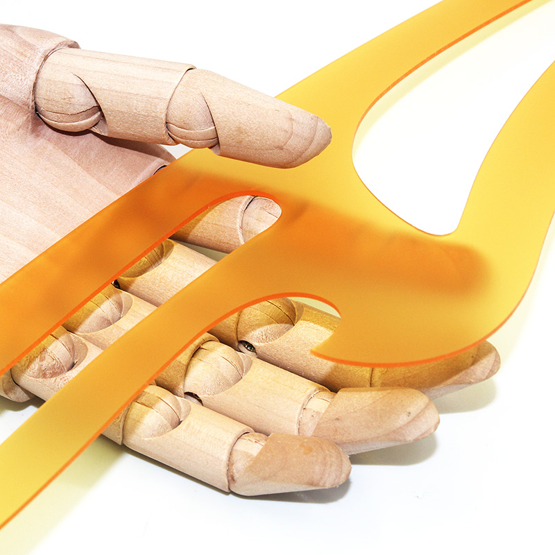 1300S cloud ruler clothing art design multi-purpose curve ruler drawing curve ruler large curve ruler clothing design ruler arc