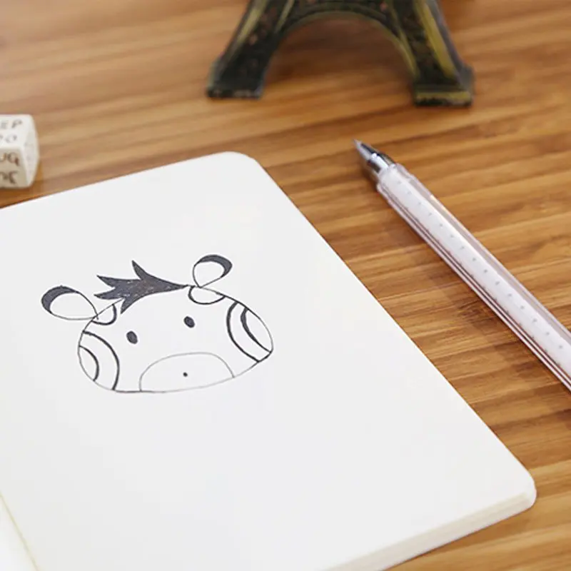 Năm 2023 Thủ Công Máy Tính Xách Tay Đồ Dùng Văn Phòng Nhật Ký Sách Tự Làm Retro Kraft Giấy Trống Memo Pad Phác Thảo Sách Notepad