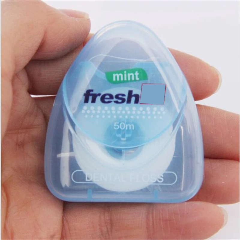1 Hộp 50 Chỉ Nha Khoa Răng Sạch Bàn Chải Kẽ Răng Phím Dụng Cụ Vệ Sinh Răng Miệng Flosser Dây Nha Khoa Chất Liệu