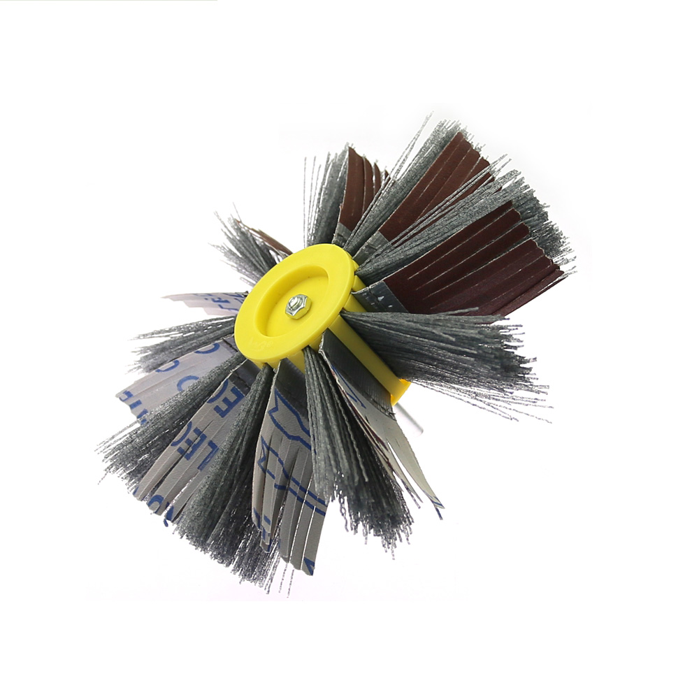 6 "Mài Mòn Dây & Sisal & Emery Vải Đánh Bóng Bàn Chải Bánh Xe Cho Chế Biến Gỗ