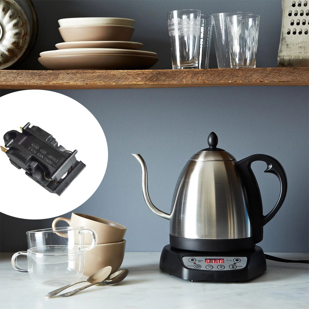 10Pcs 13A Electric Kettle Accessories Electric Kettle Thermostat Switch Steam Switch Kitchen Electric Kettle Accessories
