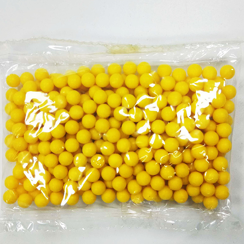 400 bolas de arma bb de borracha macia de ar de 60 gramas e 6 mm. (não plástico duro) pistola de airsoft para bb sniper gun shot paintballs