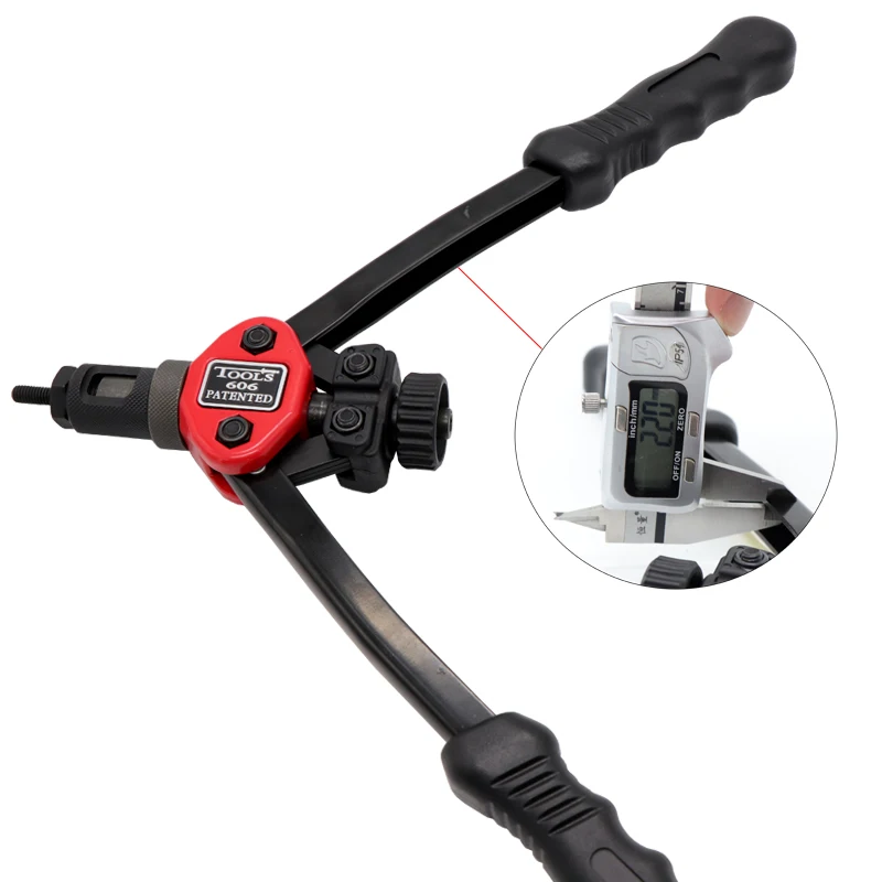 Hifeson手ねじリベットナット銃70/95/300枚ナット挿入マニュアルリベッターrivnutツールM3 M4 M5 M6 M8 M10 M12ナット