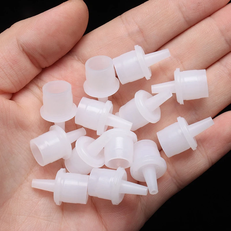 20 Chiếc Lông Mi Lọ Keo Dán Cắm Dính Cốc Vòi Phun Keo Giá Đỡ Chặn Cá Nhân Lông Mi Giả Làn Mi Nối Dài Dụng Cụ