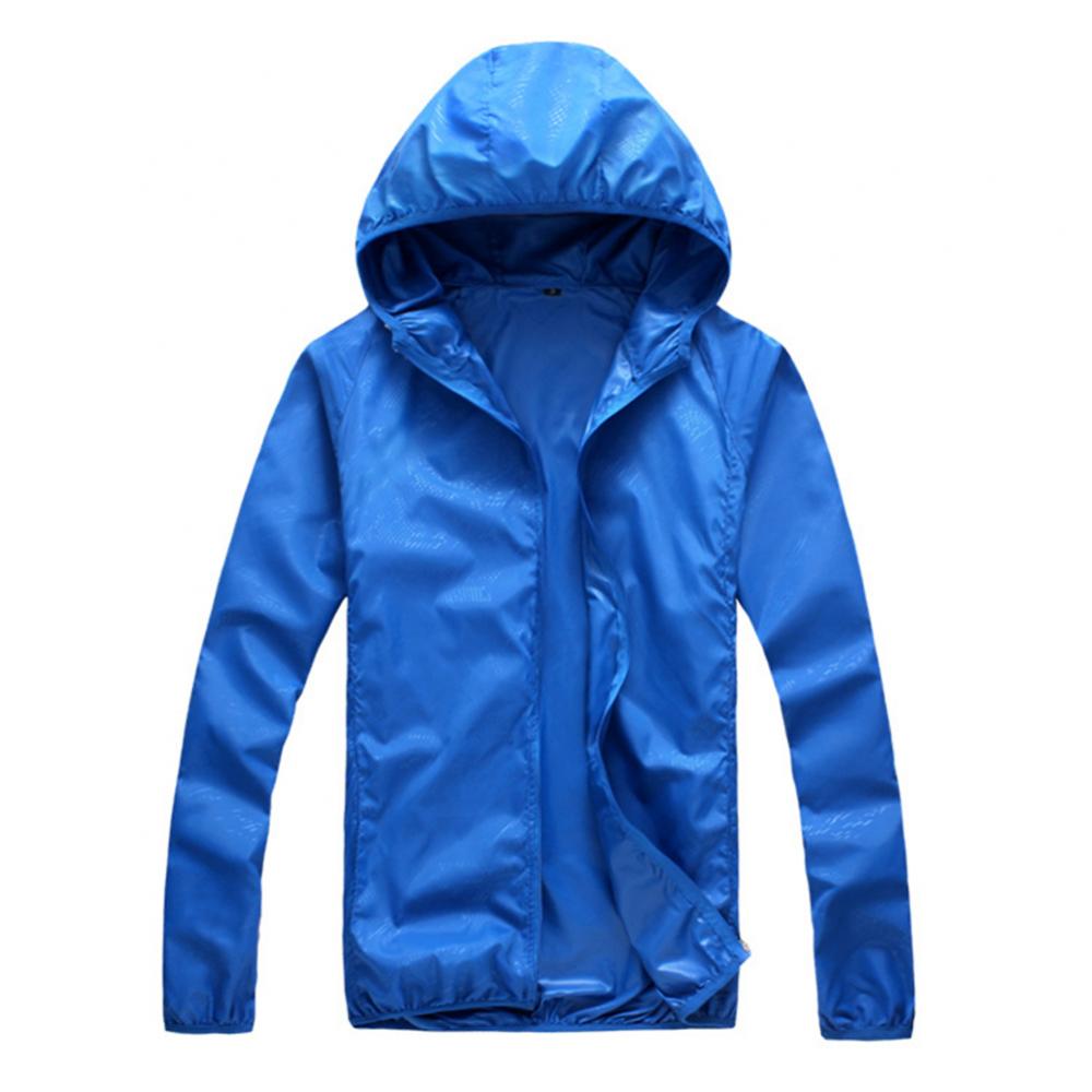 Frauen Männer Jacken Sommer UV Langarm Winddicht Sonne Mit Kapuze Mantel Angeln Jacke Windjacke