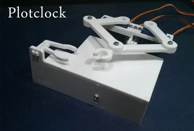 Mã Nguồn Mở Plotclock Đế Nhỏ Đồng Hồ Cho Arduino Thao Túng Viết Vẽ Diy Robot Máy Làm Pragramming Thân Chi Tiết Đồ Chơi