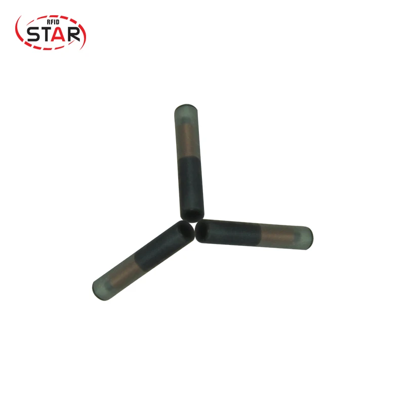 10Pcs ชิป NFC Rfid Tag แก้วสัตว์เลี้ยง Microchip 13.56Mhz Ntag 216 2*12มม.ISO 14443A มาตรฐานสัตว์ชิปรากฟันเทียมสำหรับระบุ