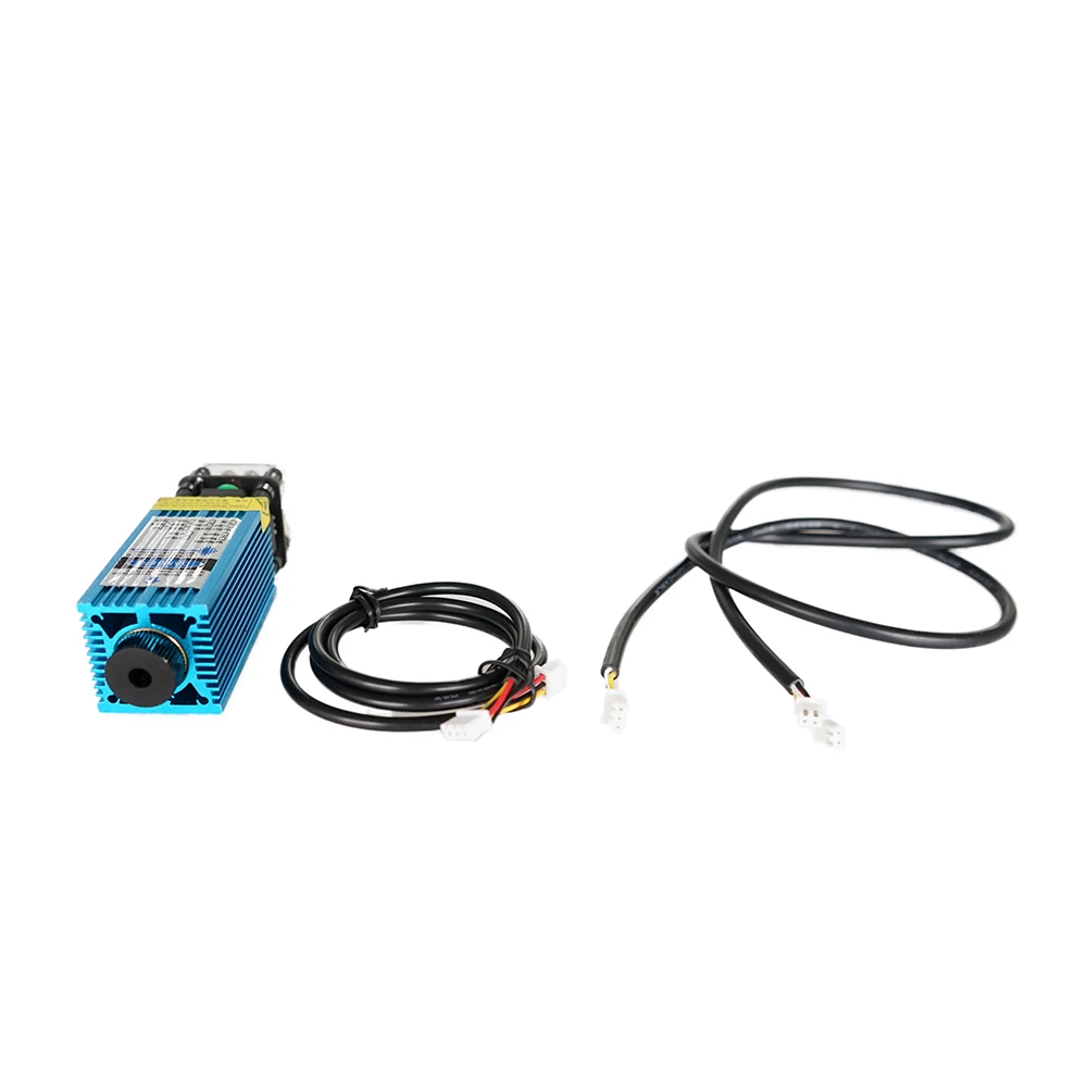 Laser Mô Đun 2.5W/3.5W.5.5W 450nm 33Mm Điều Chỉnh Lấy Nét Xanh Dương Khắc Laser Và Cắt TTL/Điều Khiển PWM Laser Ống Diode + mắt Kính