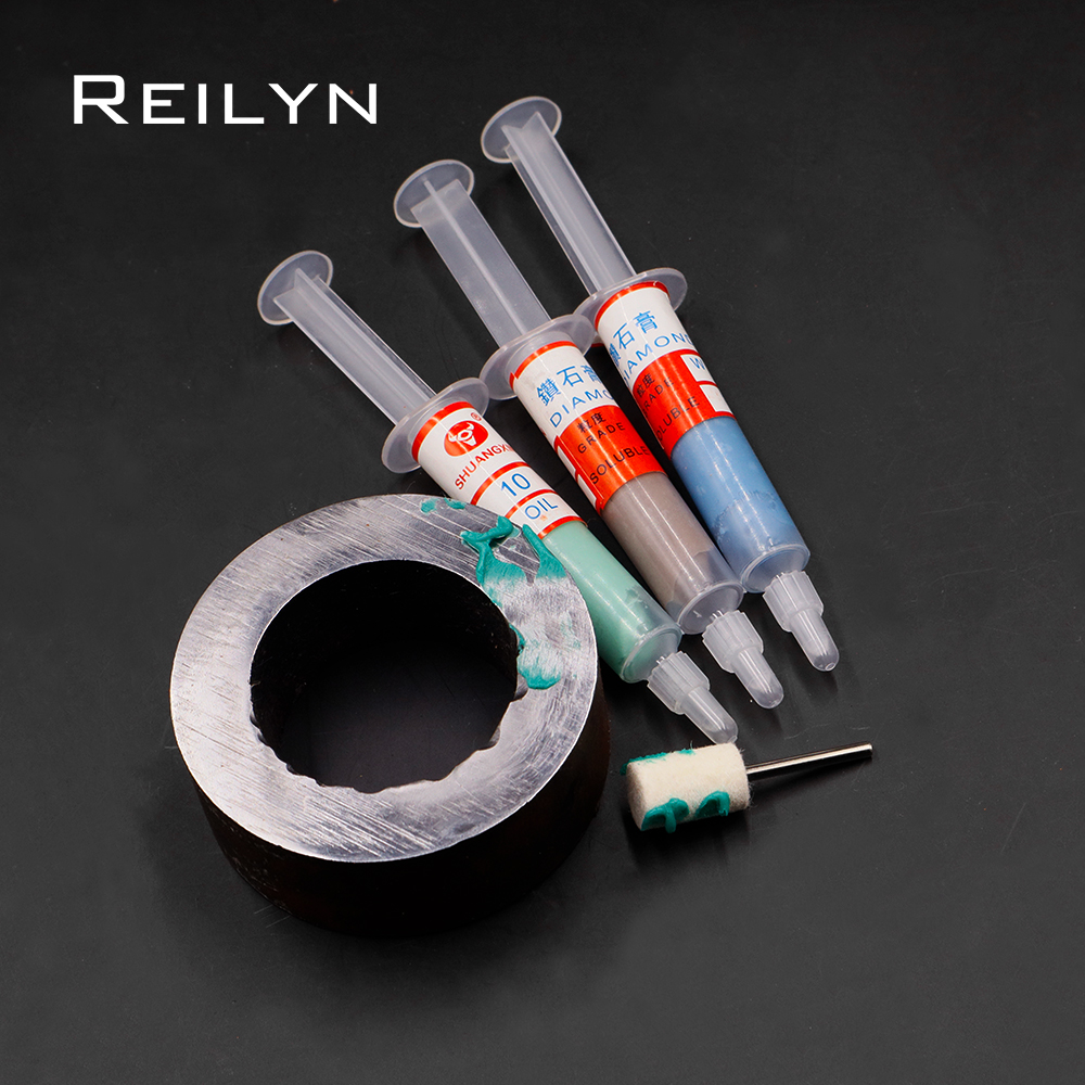 6 teile/satz Diamant polier pasten Spritzen paste 0,5-10w Polier masse Polier pasten