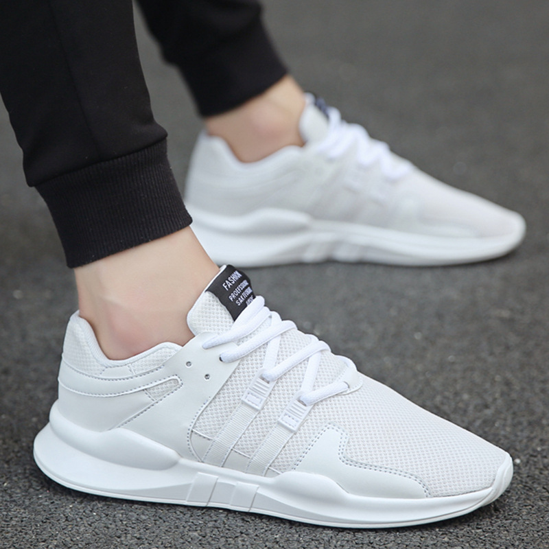 Sepatu Pria Sepatu Olahraga Renda Jaring Baru Musim Semi dan Musim Gugur Sepatu Flat Fashion Pria Sepatu Santai Sepatu Berkendara Sepatu Kerja Luar Ruangan