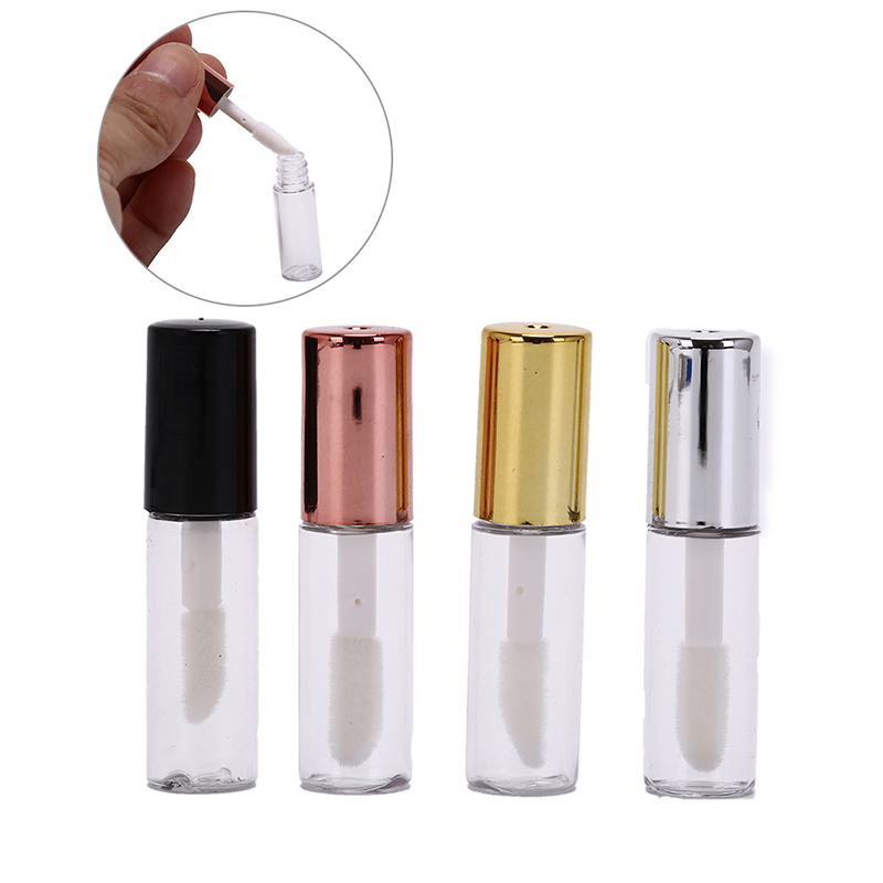 10 teile/los DIY Lip Balm Rohr Behälter Mit Kappe Leere Lippenstift Flasche Lipgloss Rohr Kosmetische Probe Container